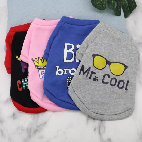 ארבע חולצה מעוצבת עם המילים mr cool and mr cool.