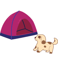 אוהל לכלבים