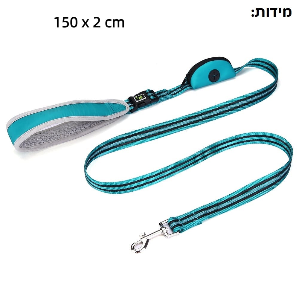 רצועה לכלבים מידות